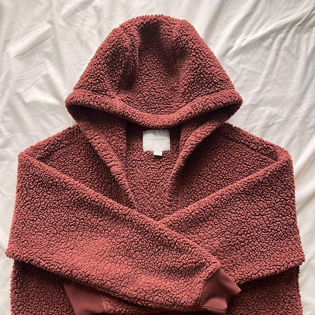 American eagle cheap teddy hoodie