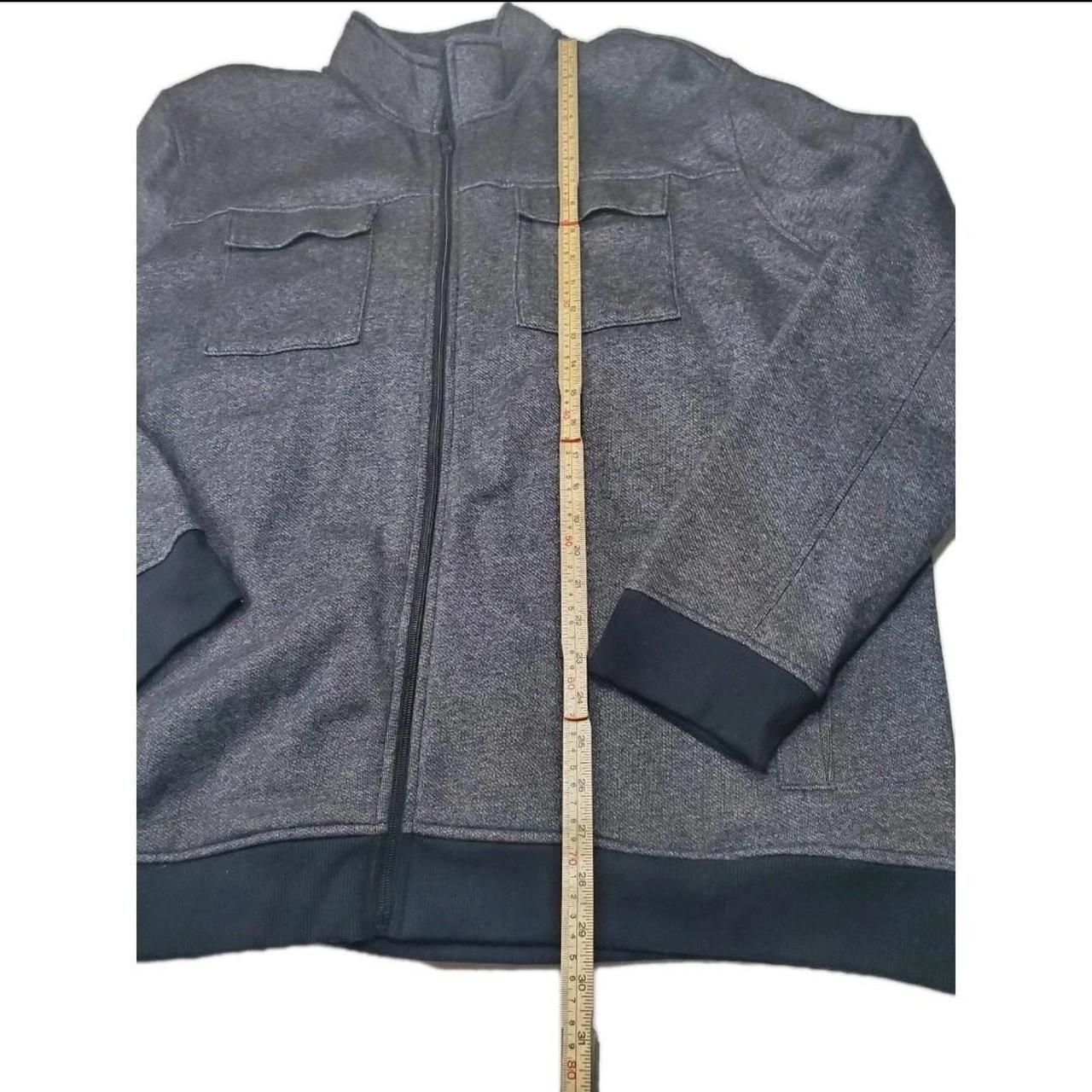 Apt. 9 Men's Jacket - Grey/Black - XXL – Apt 9 Sw… - image 3