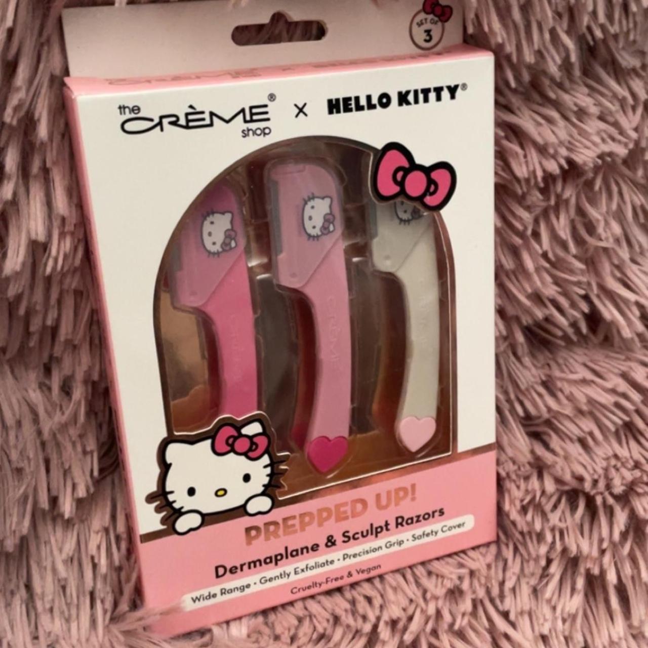 Pink Hello Kitty Sanrio Sculpt Dermaplane Razors,... - Depop