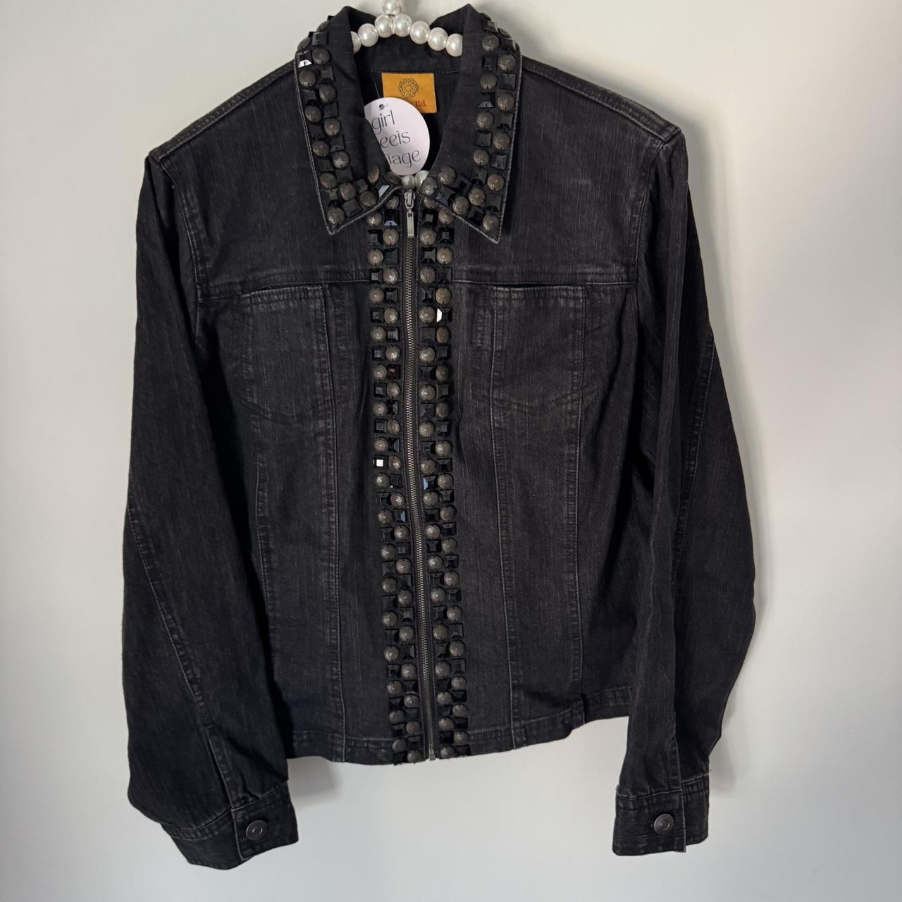 Ruby Rd. Women's Lightweight Jacket - Black/Grey … - image 1