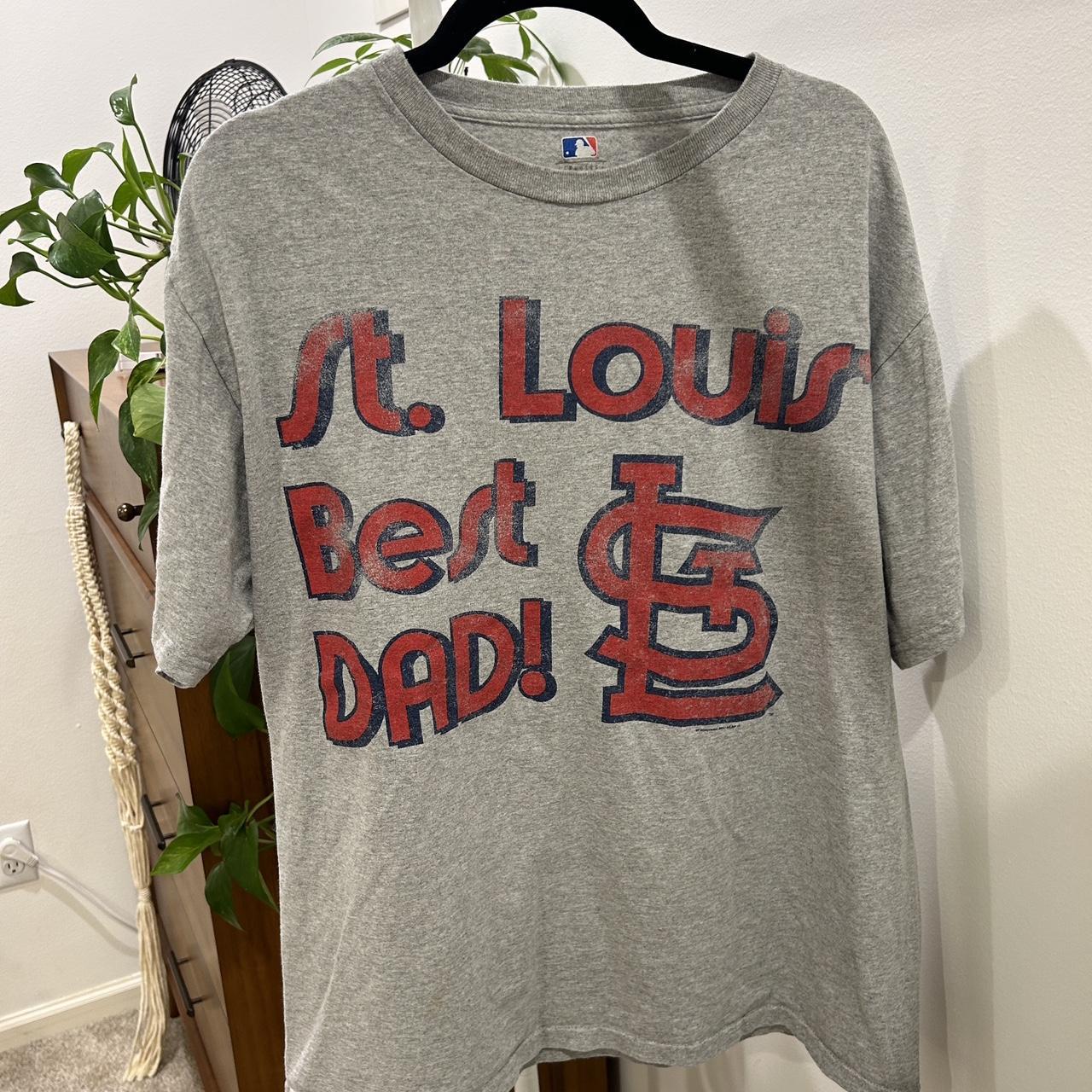 St Louis Cardinals Best Dad Ever Shirt