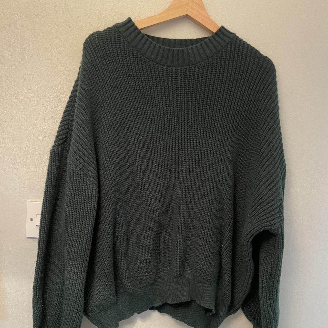 Dazy dark green knitted jumper. Only worn a few... - Depop