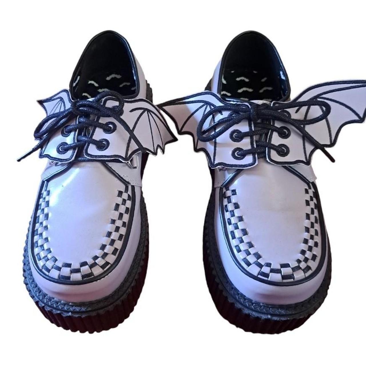 Brand new lavender demonia bat creepers with 3in... Depop