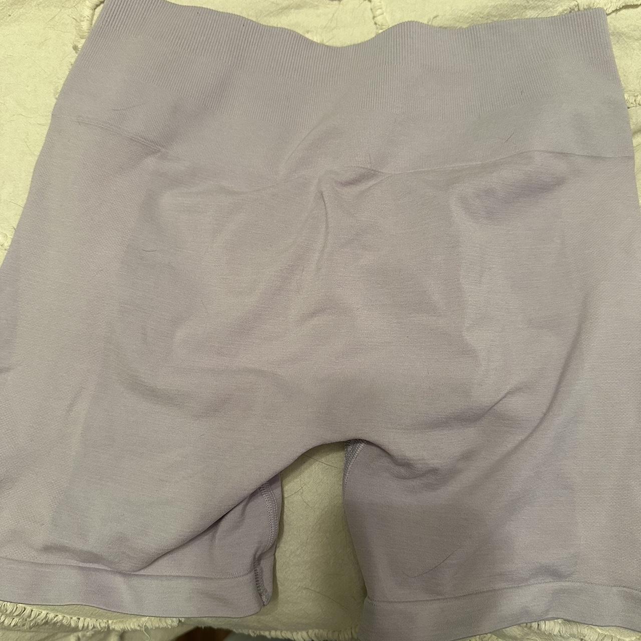 Original Alphalete amplify biker shorts Dark waters - Depop