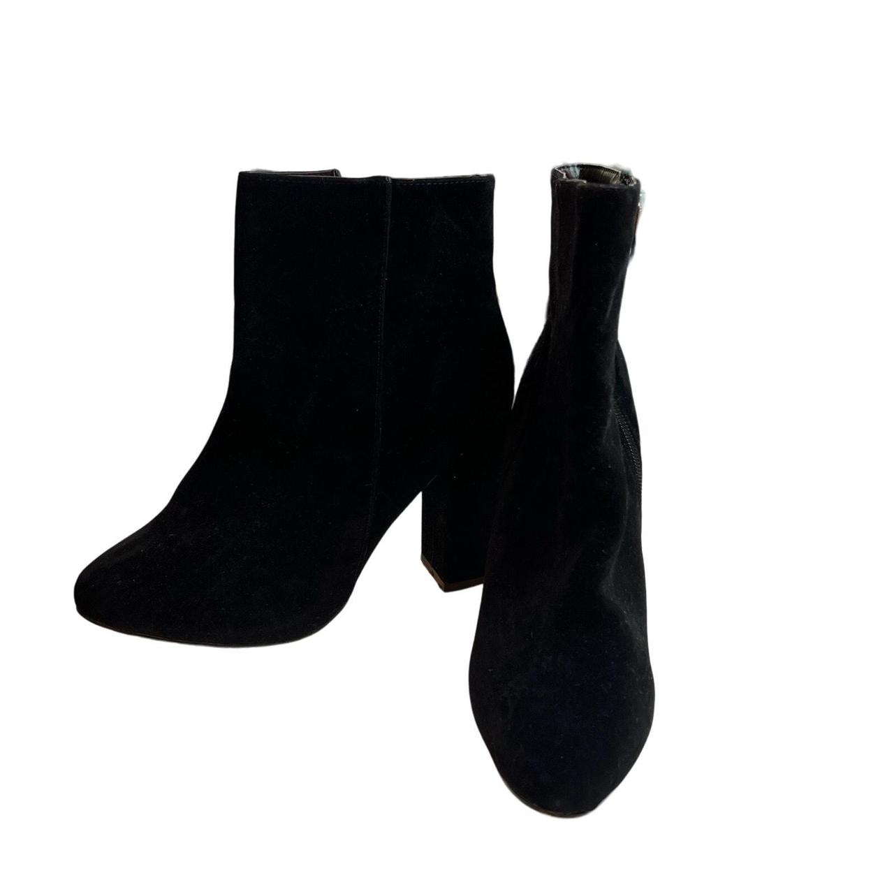 Pretty little thing black ankle boots best sale