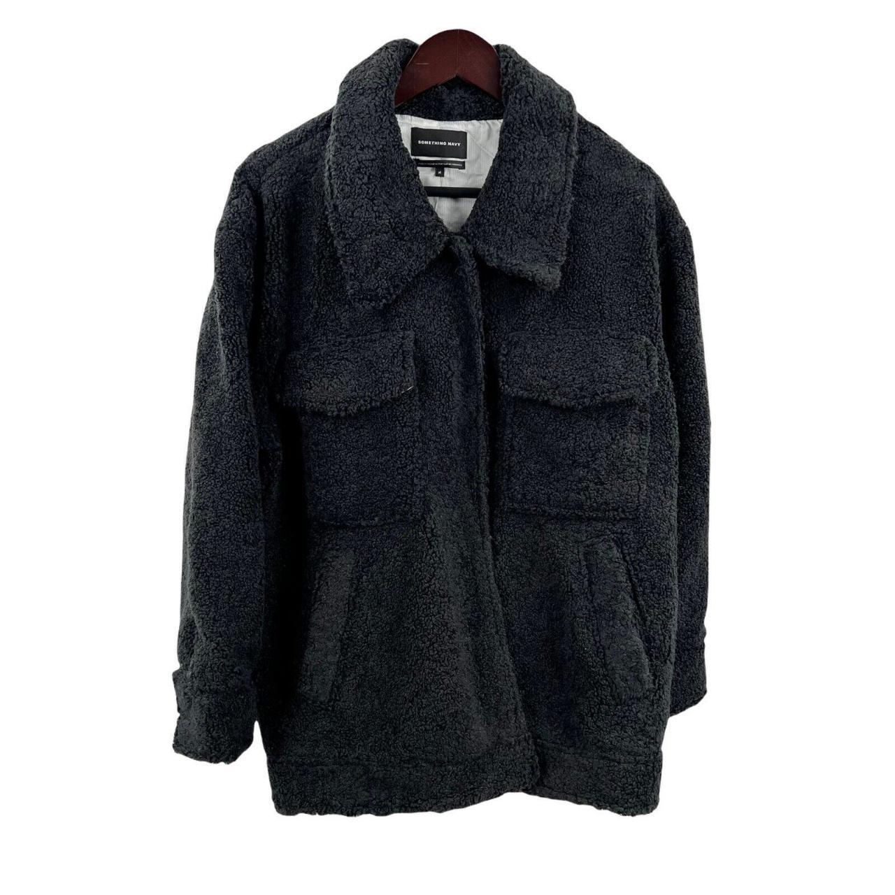 SOMETHING NAVY Faux Shearling store Women’s Jacket