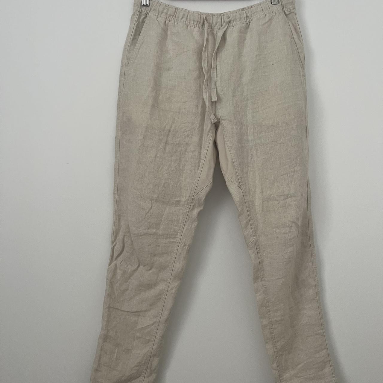 Venroy linen pants Worn once - Depop