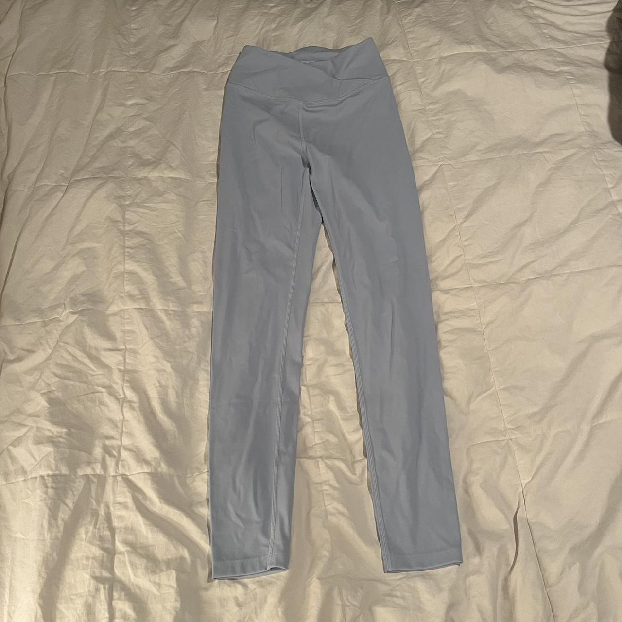 TALA light blue workout set Crossover leggings and... Depop