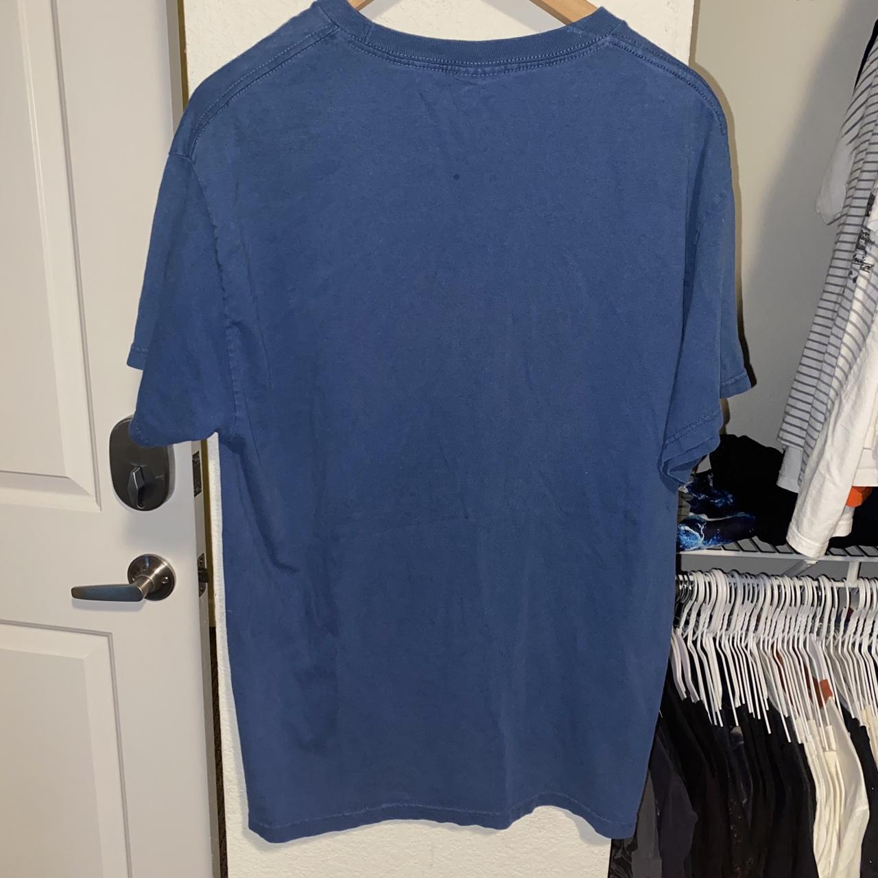 Hybrid Apparel Men's Blue T-shirt (3)