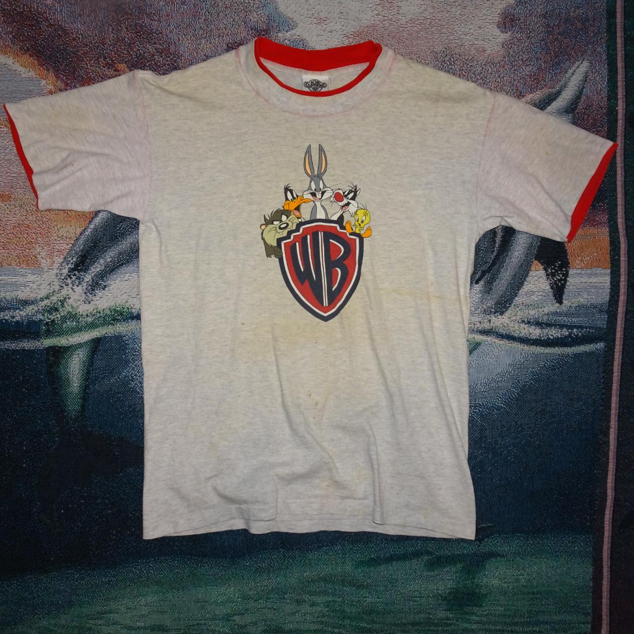 1991 vintage warner bros looney tunes logo... - Depop