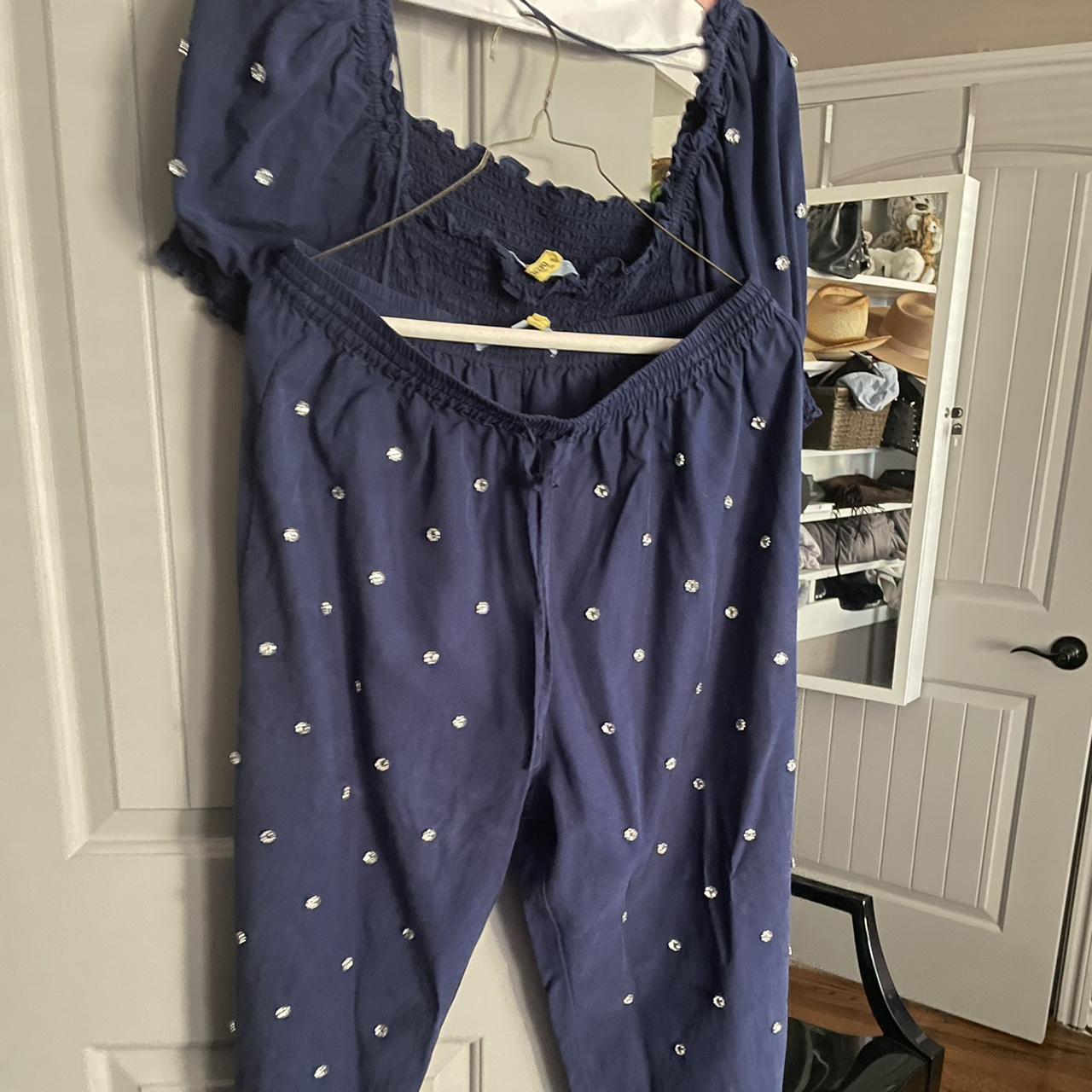 ロンパース・カバーオール house on the hill Jumpsuit Navy Stripe70