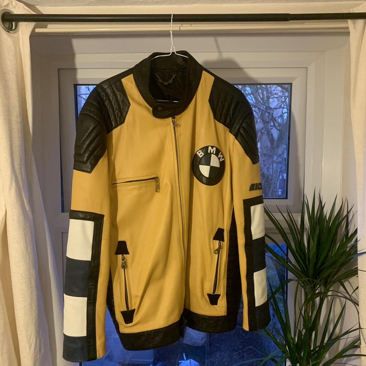 Yellow BMW Biker Racing Jacket🏁 Feel free to... - Depop