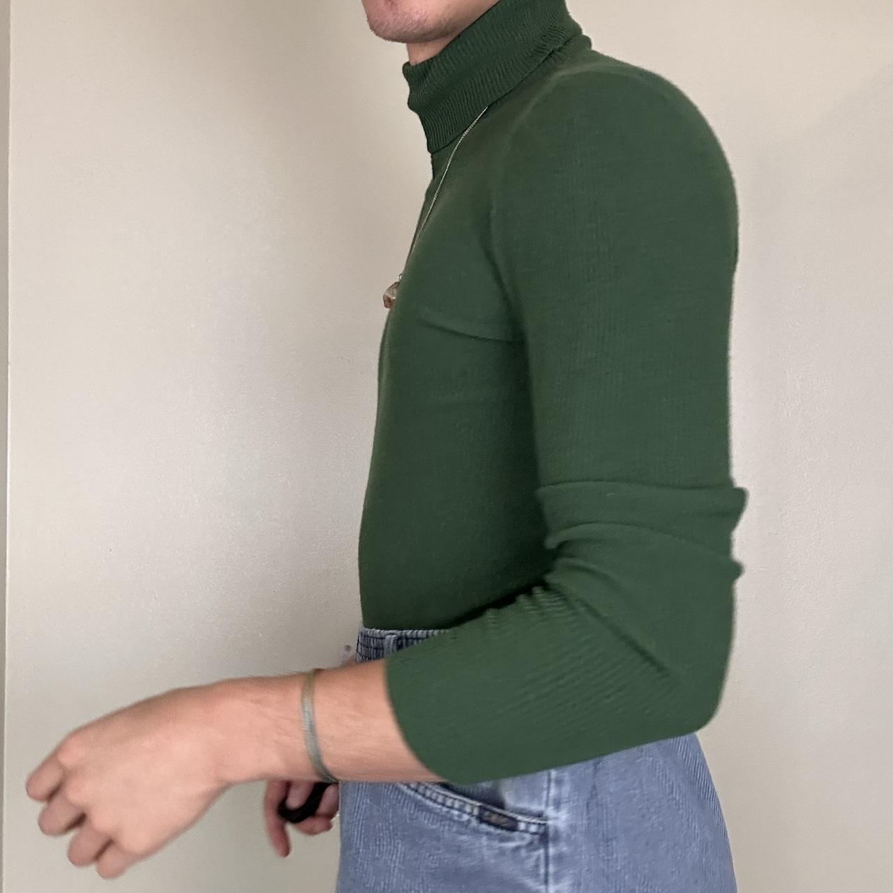 Cremieux Men S Green Jumper Depop