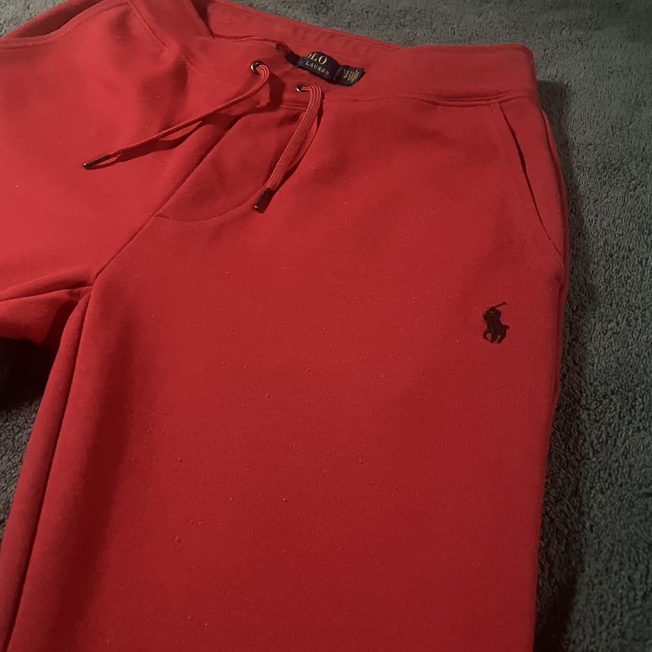 Red Ralph Lauren joggers new season 9/10... Depop