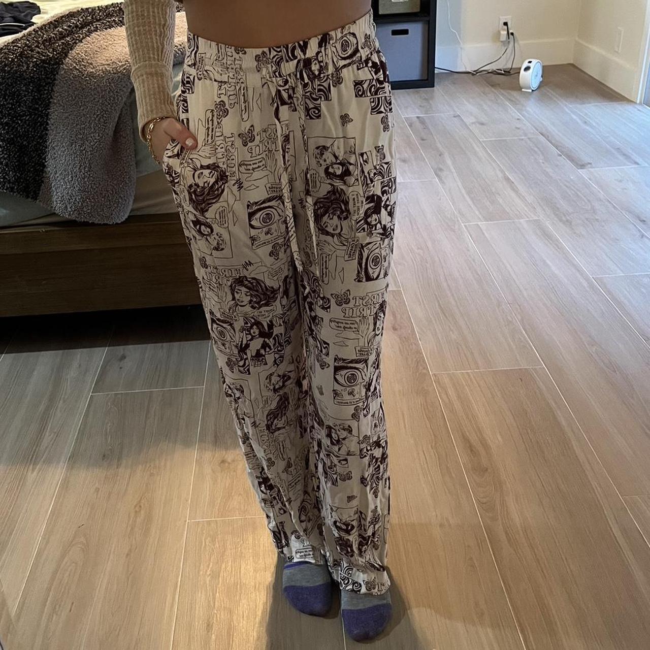 flowy pants cuffed