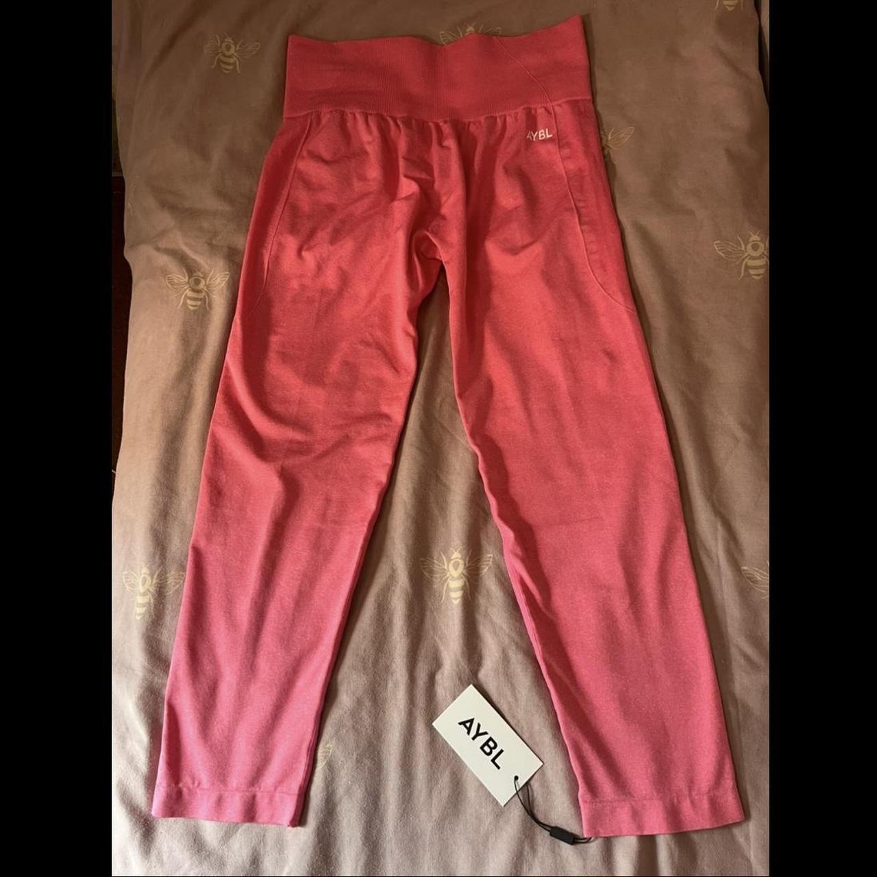 Aybl Empower Seamless Leggings Pink Merl Size XL New... Depop
