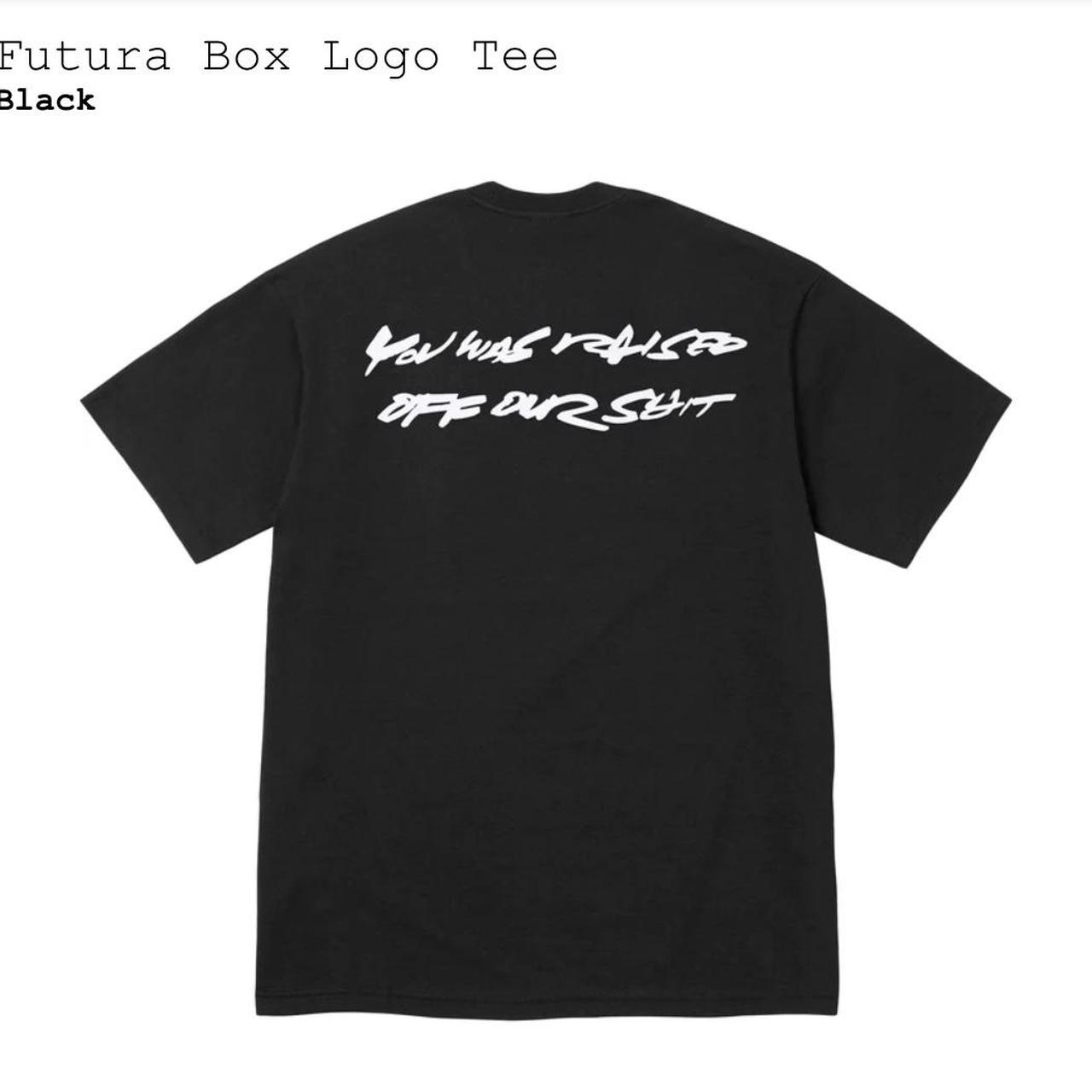 Supreme Futura Box Logo Tee in a Medium 📦Will ship... - Depop
