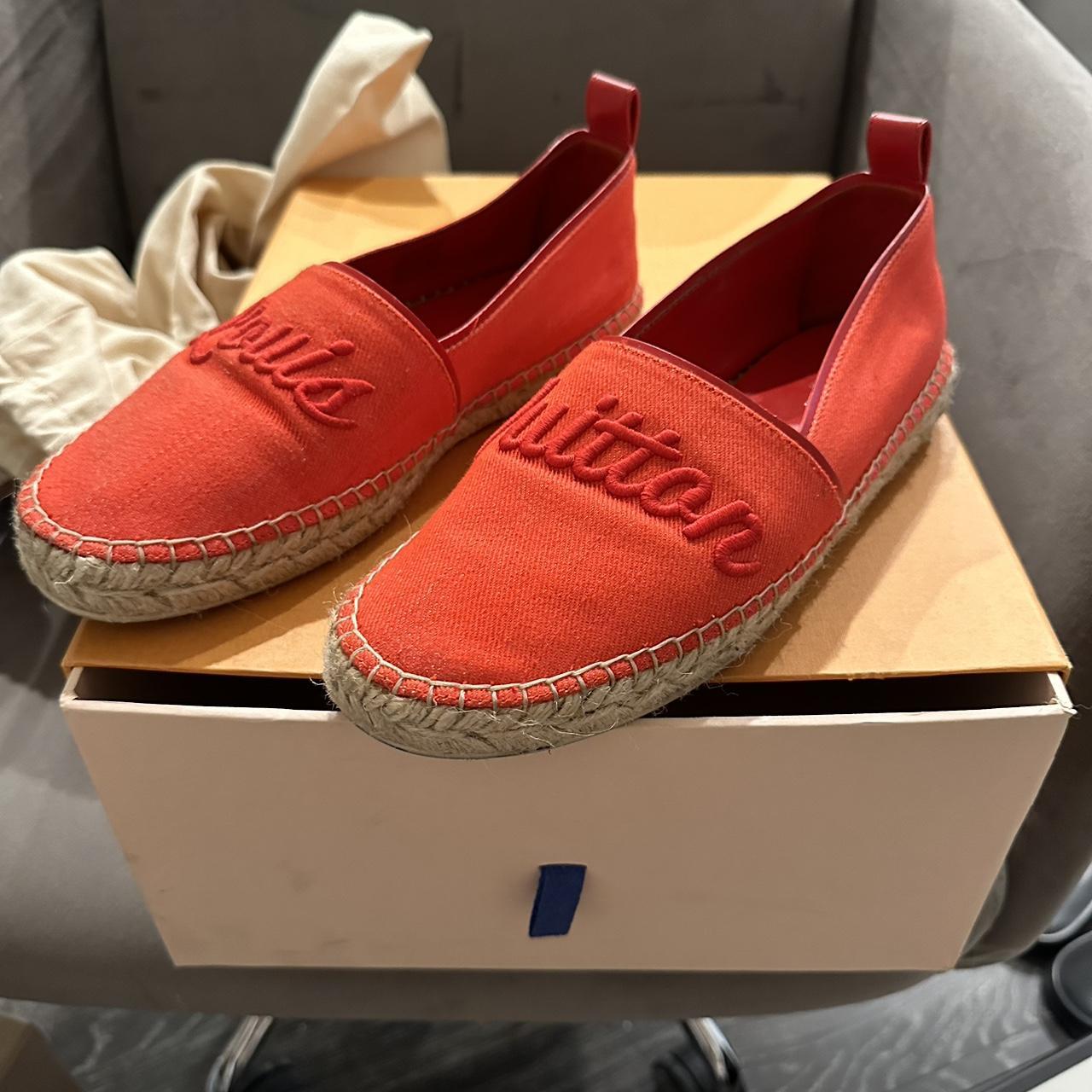 Louis Vuitton Monogram Espadrilles 10/10 condition - Depop