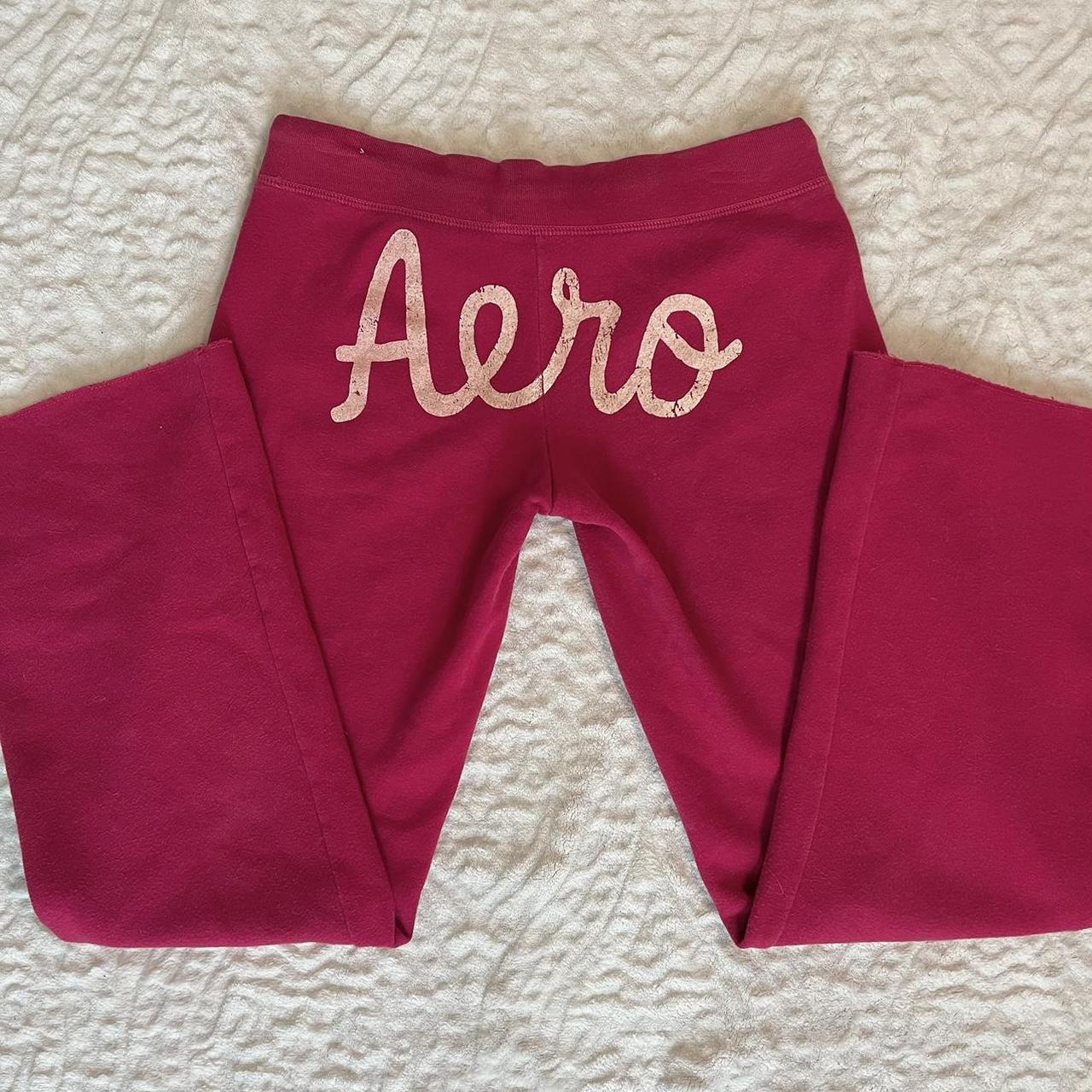 Aeropostale Women's Pink Joggers-tracksuits (2)