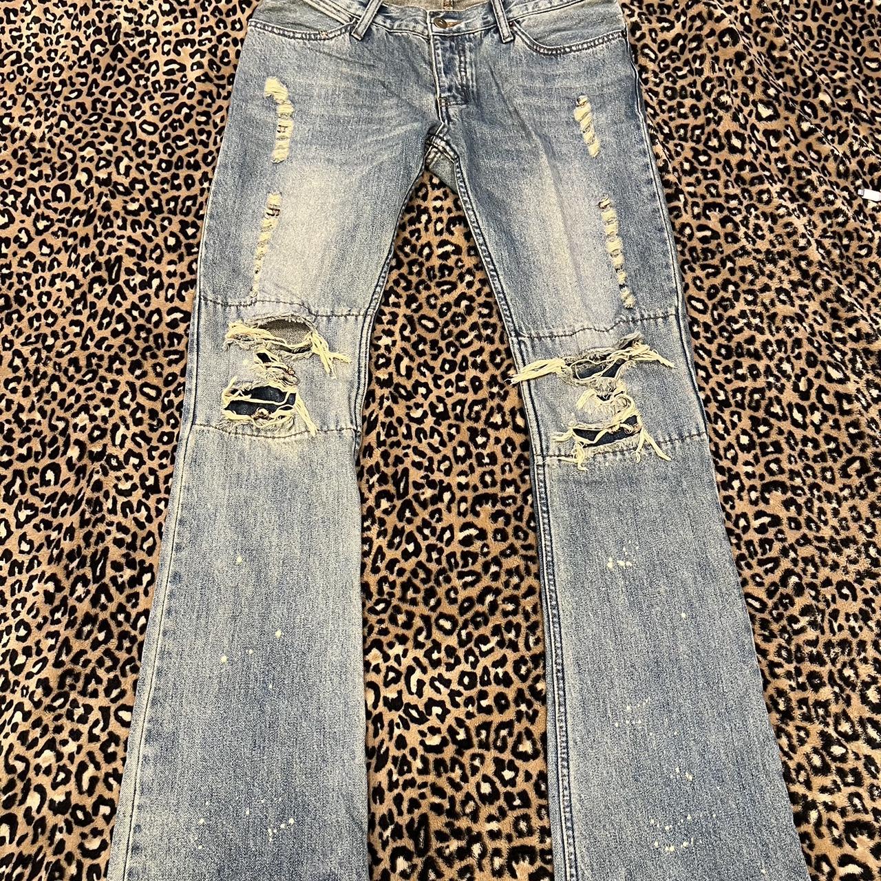 If six was nine mud max jeans 33in waist 10in... - Depop