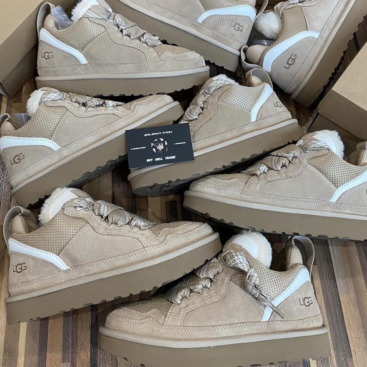 UGG LOWMEL SAND TRAINER UK Depop