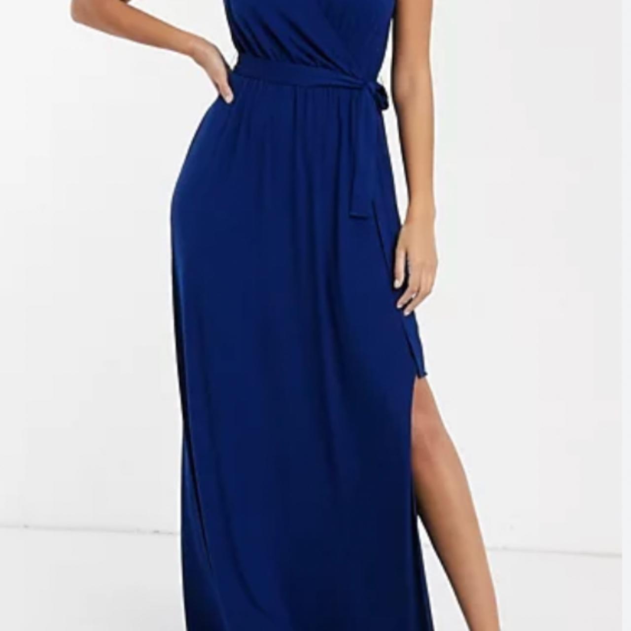 ASOS Women's Blue Dress Depop