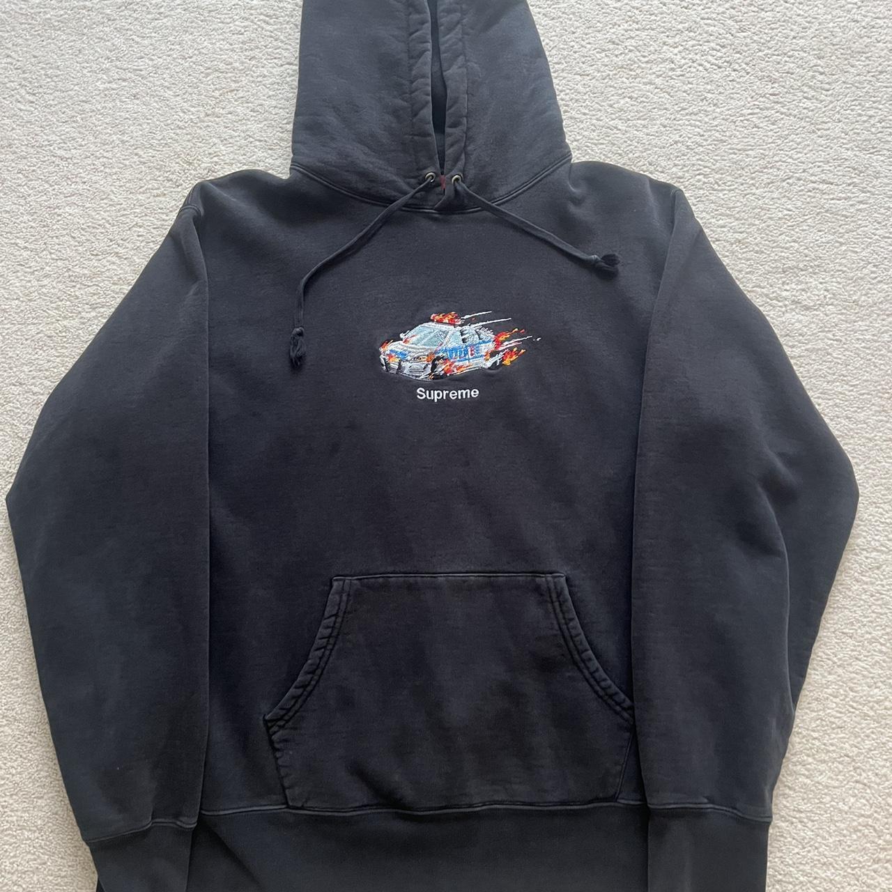 Supreme cop-car-hoodie - Depop