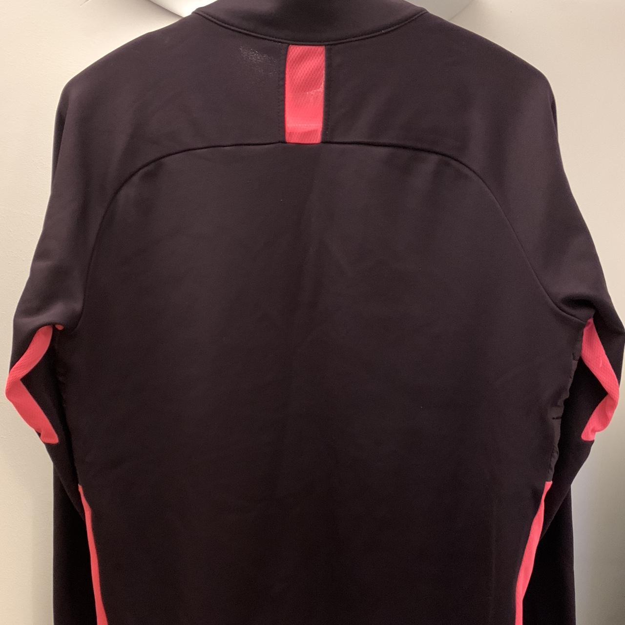 mens nike academy half zip