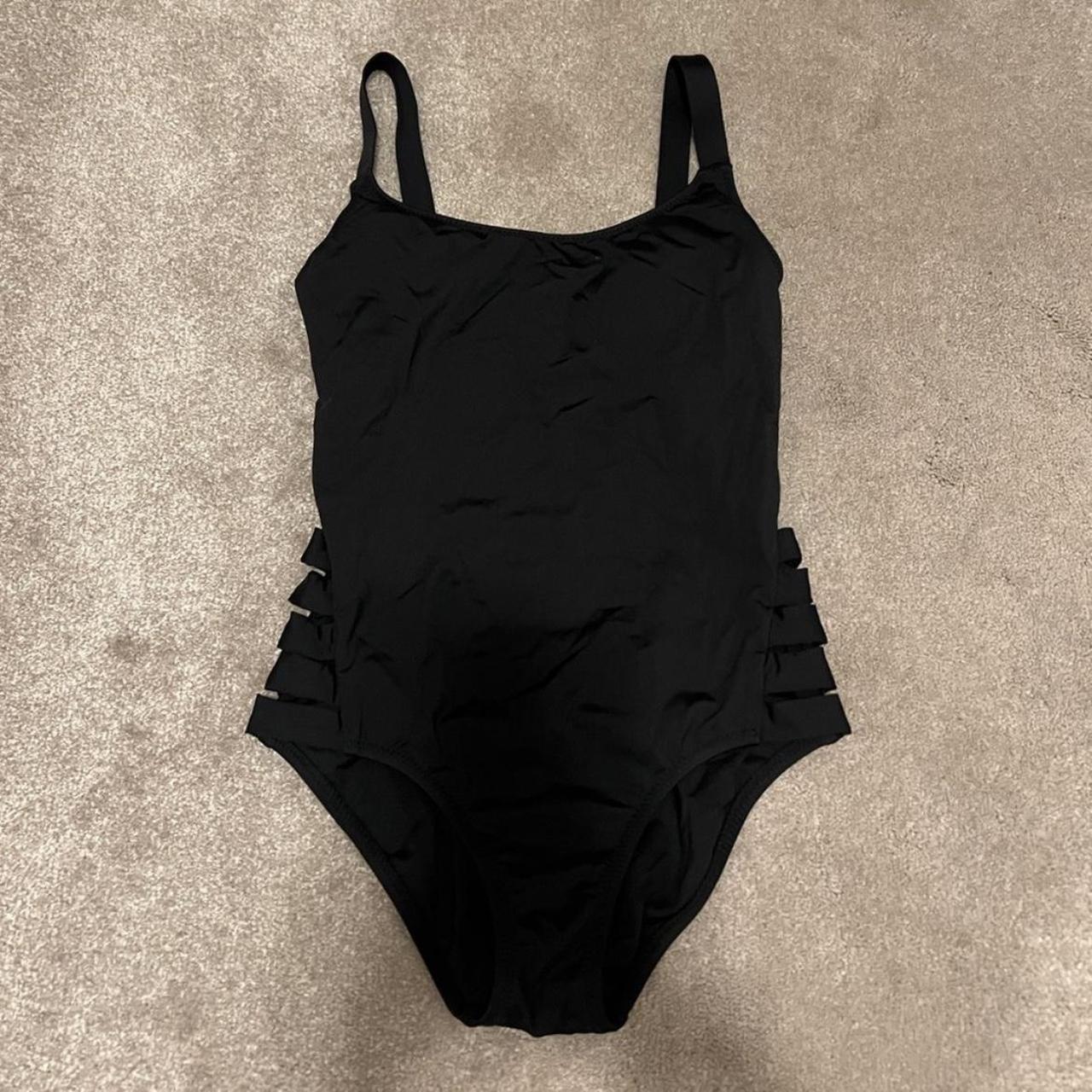 Becca By Rebecca Virtue One Piece Swim Suit With Cut - Depop