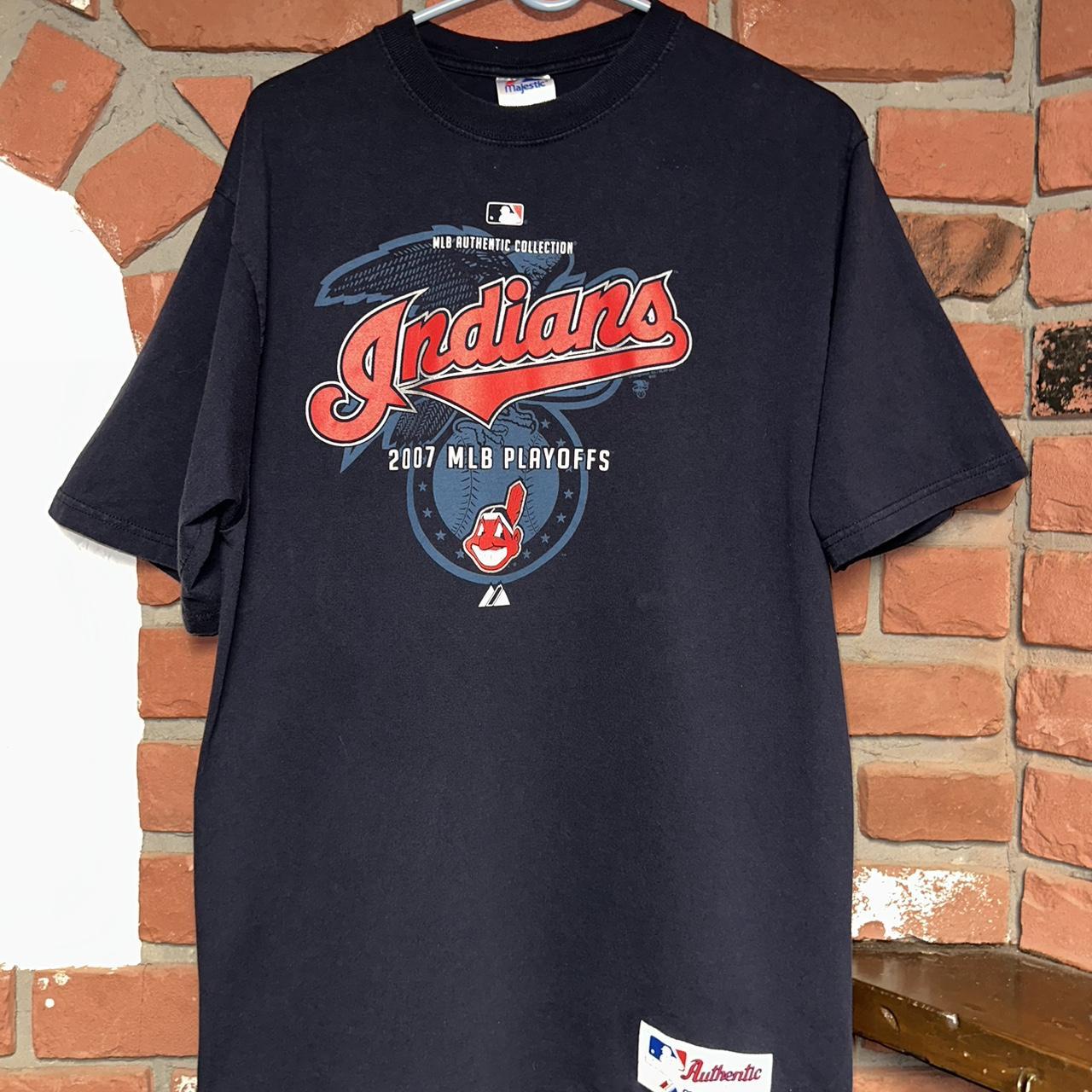 Cleveland Indians MLB Baseball T-Shirt Men's Size XL - Depop