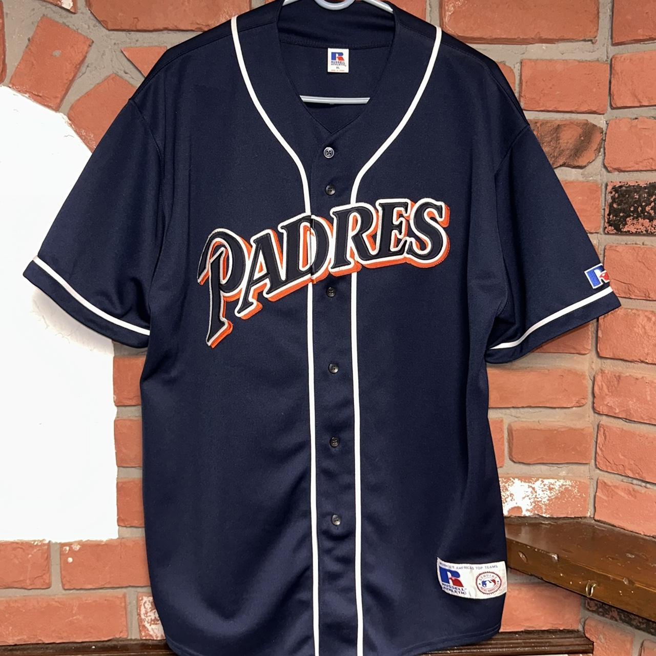 Buy Vintage Russell Athletic MLB San Diego Padres Baseball Jersey