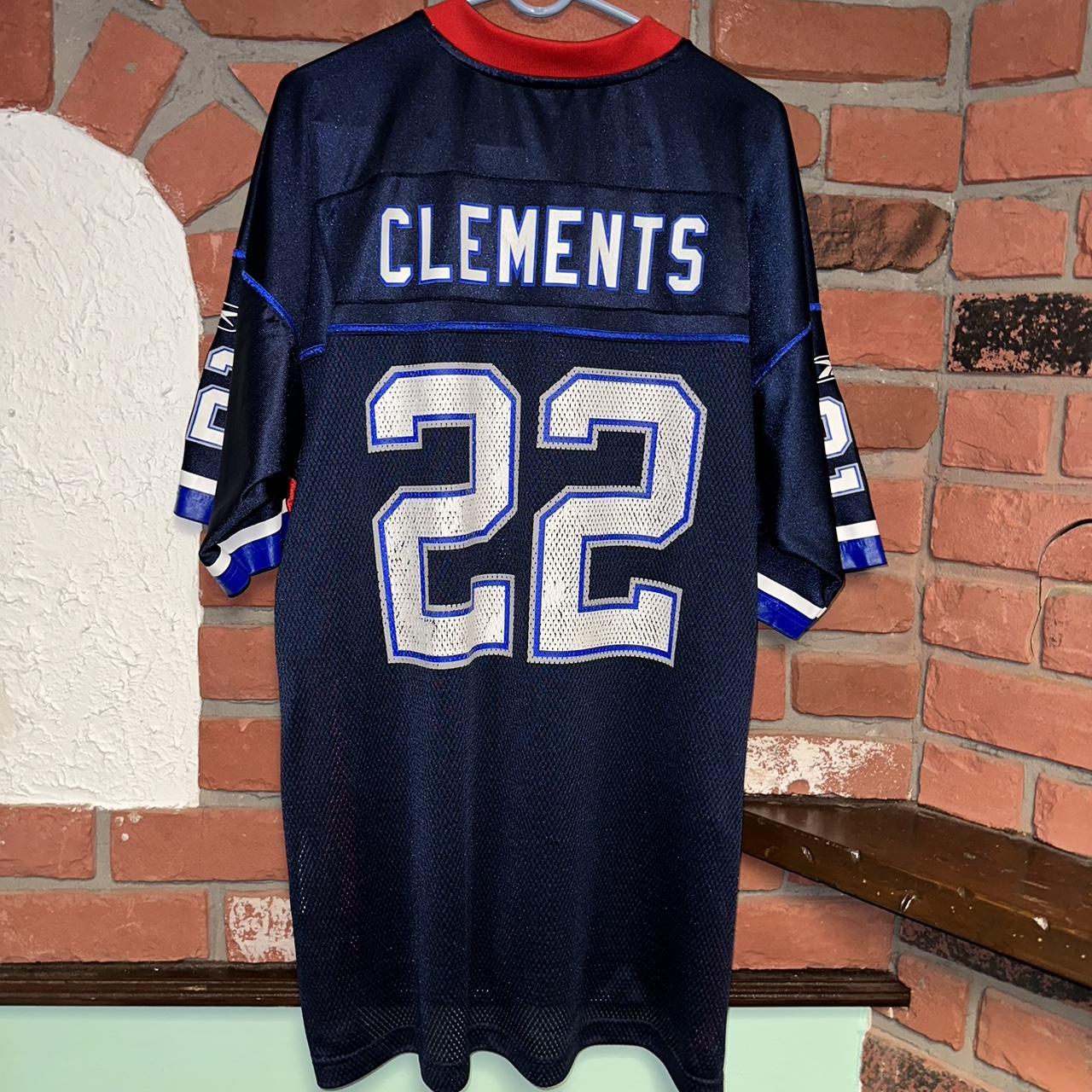 Vintage NFL Reebok Buffalo Bills NATE CLEMENTS #22