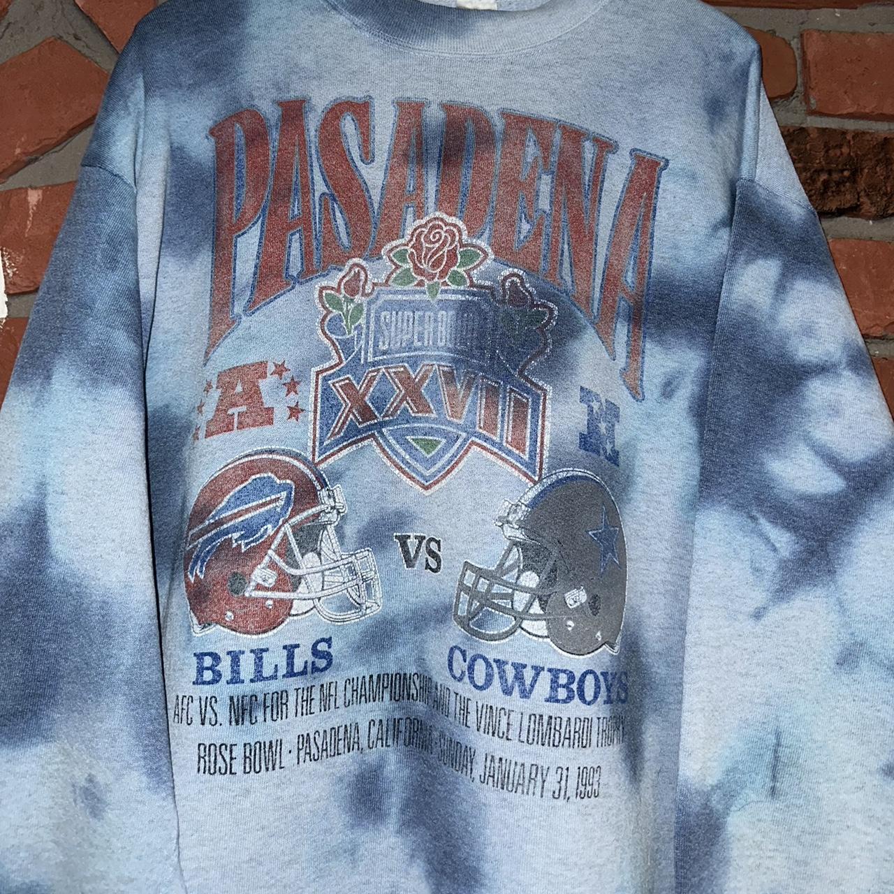 Vintage 1992 Buffalo Bills Super Bowl Sweatshirt. - Depop