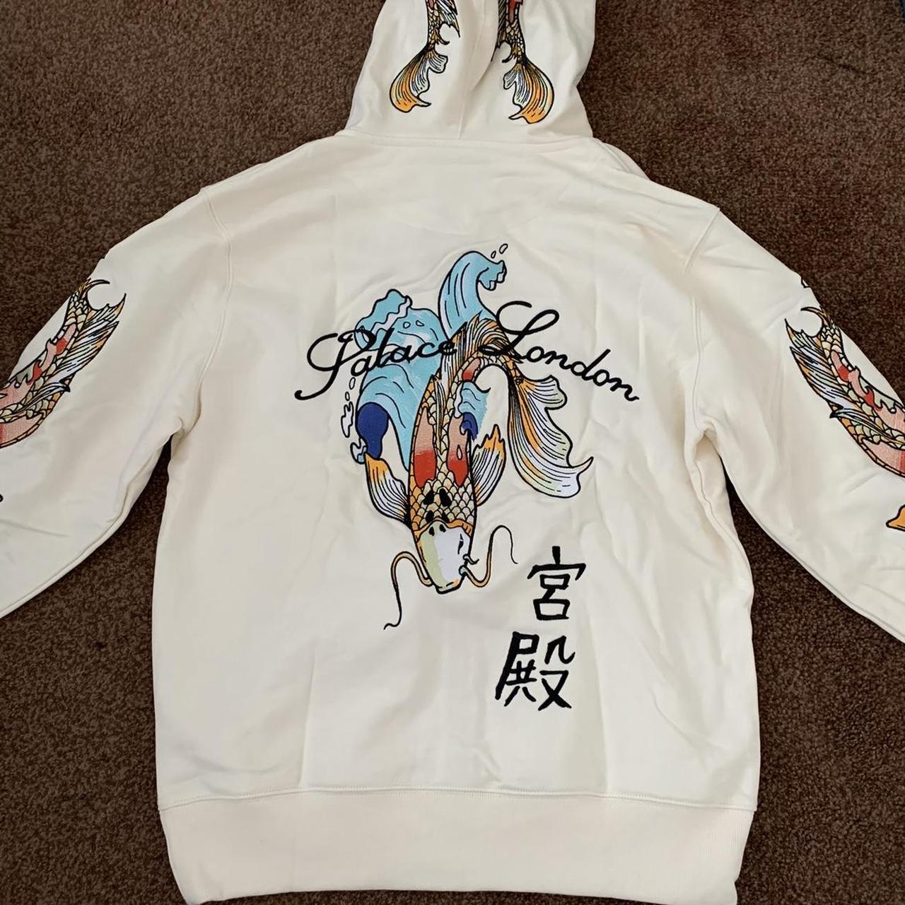 PALACE FLAME ZIP HOOD BONE WHITE パーカー PALACE FLAME ZIP HOOD BONE WHITE パーカー FLAME ZIP HOOD | PALACE