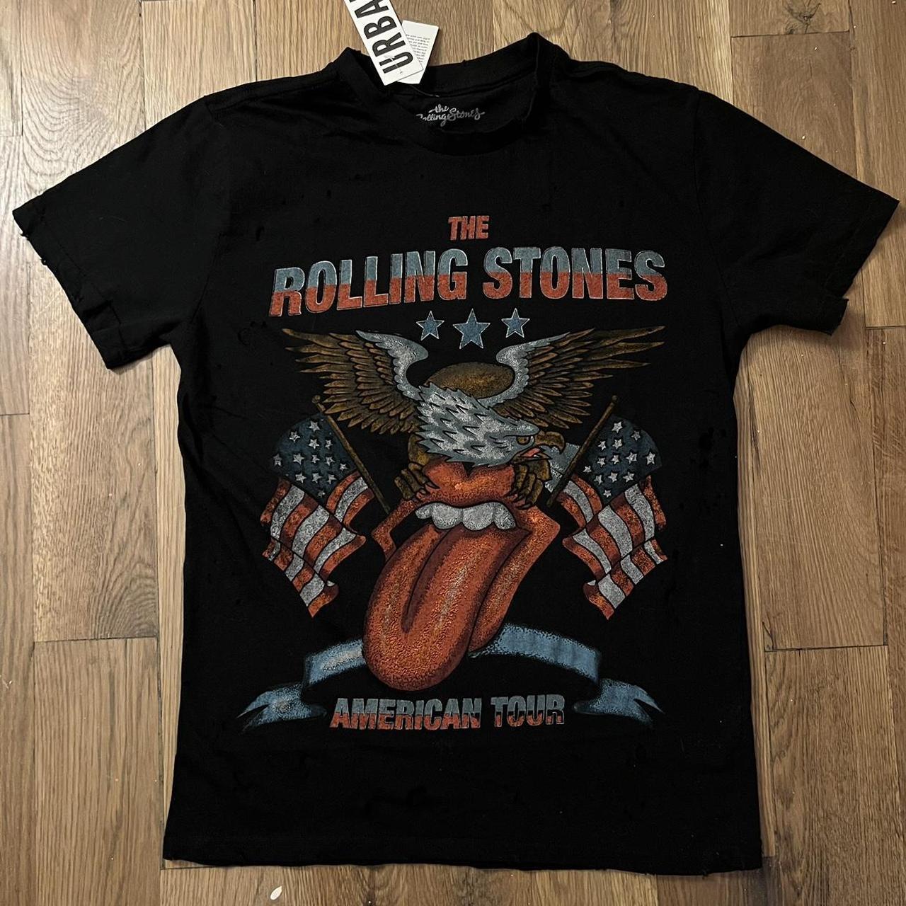 Rolling stones 2024 shirt urban outfitters