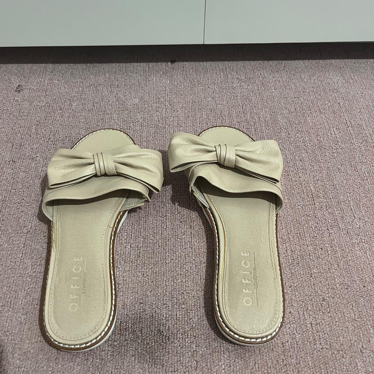 Leather sandal Office London Gold size 37 EU in Leather - 17684420