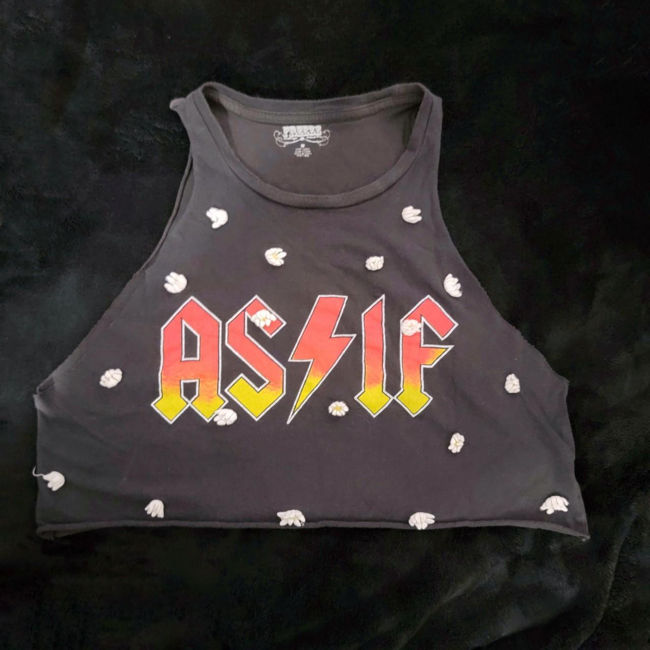 Freeze 24-7 Women's Grey and Orange Crop-top