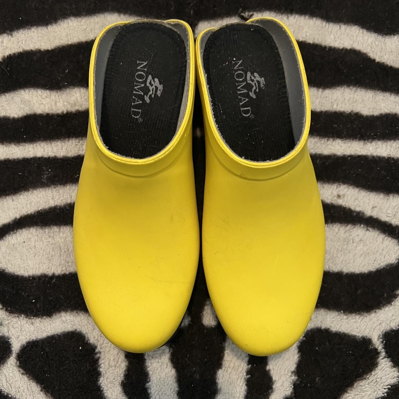 YELLOW GARDEN CLOGS REPOP!!!! Excellent condition... Depop