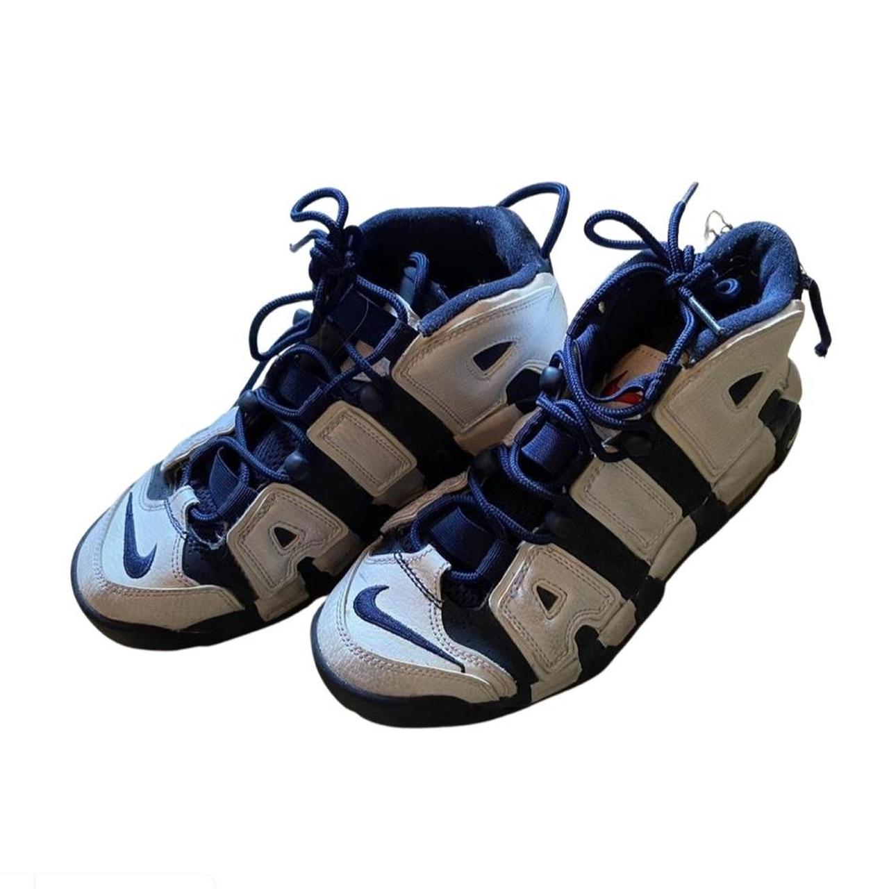 nike air more uptempo womens navy