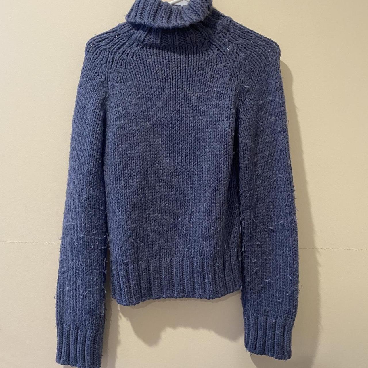 Diesel vintage knit navy turtleneck sweater with...