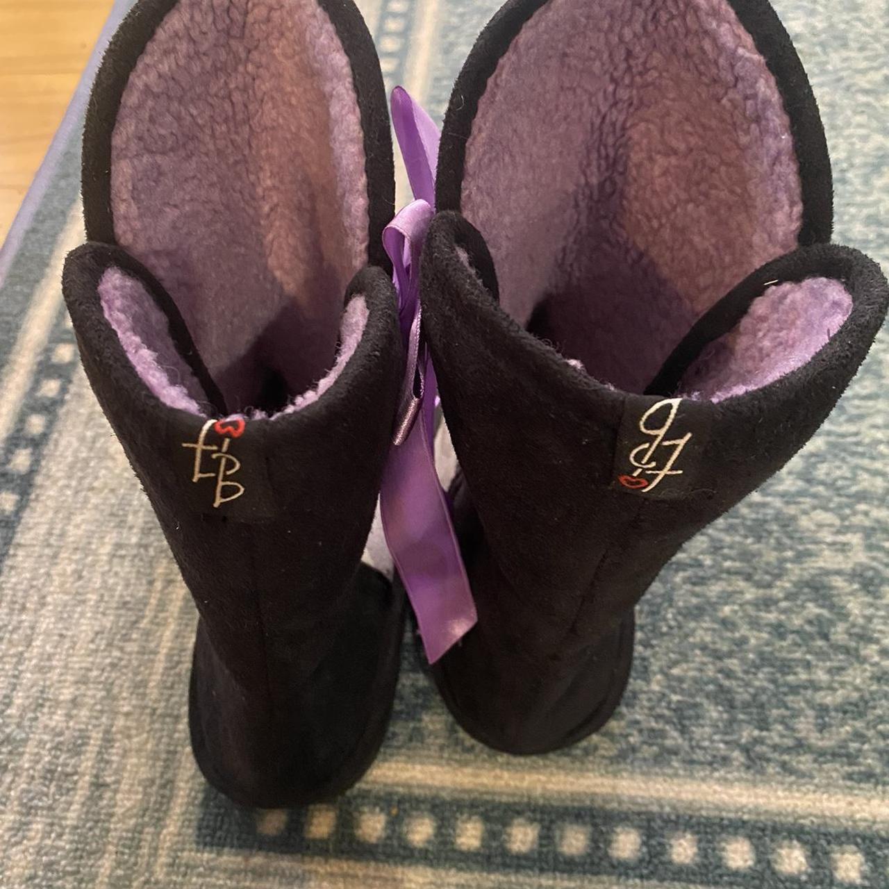 Iron Fist Women's Black and Purple Boots (3)