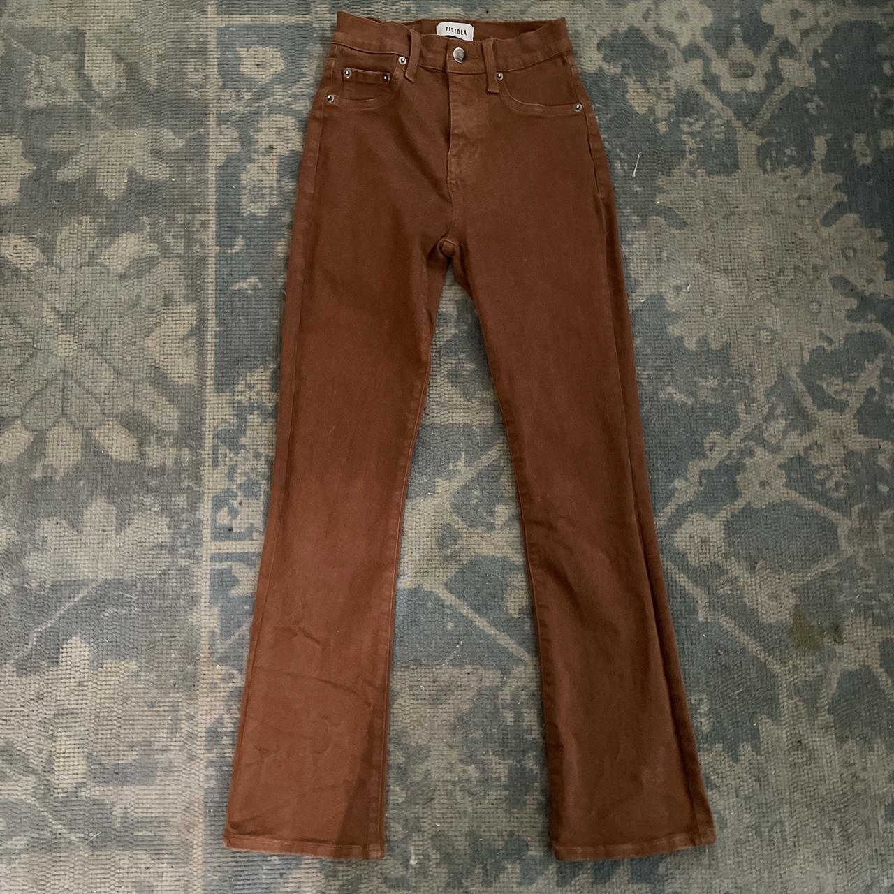 Pistola Women's Brown Jeans | Depop