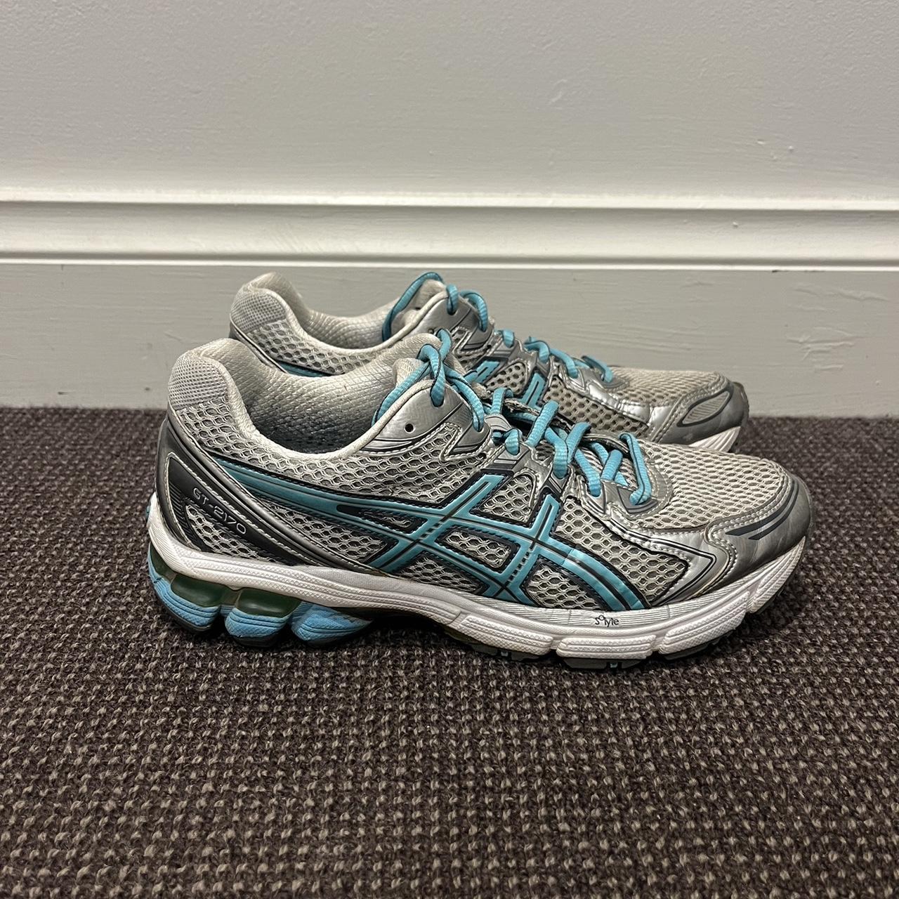 Grey and blue Asics Gel GT 2170 been worn but in. Depop