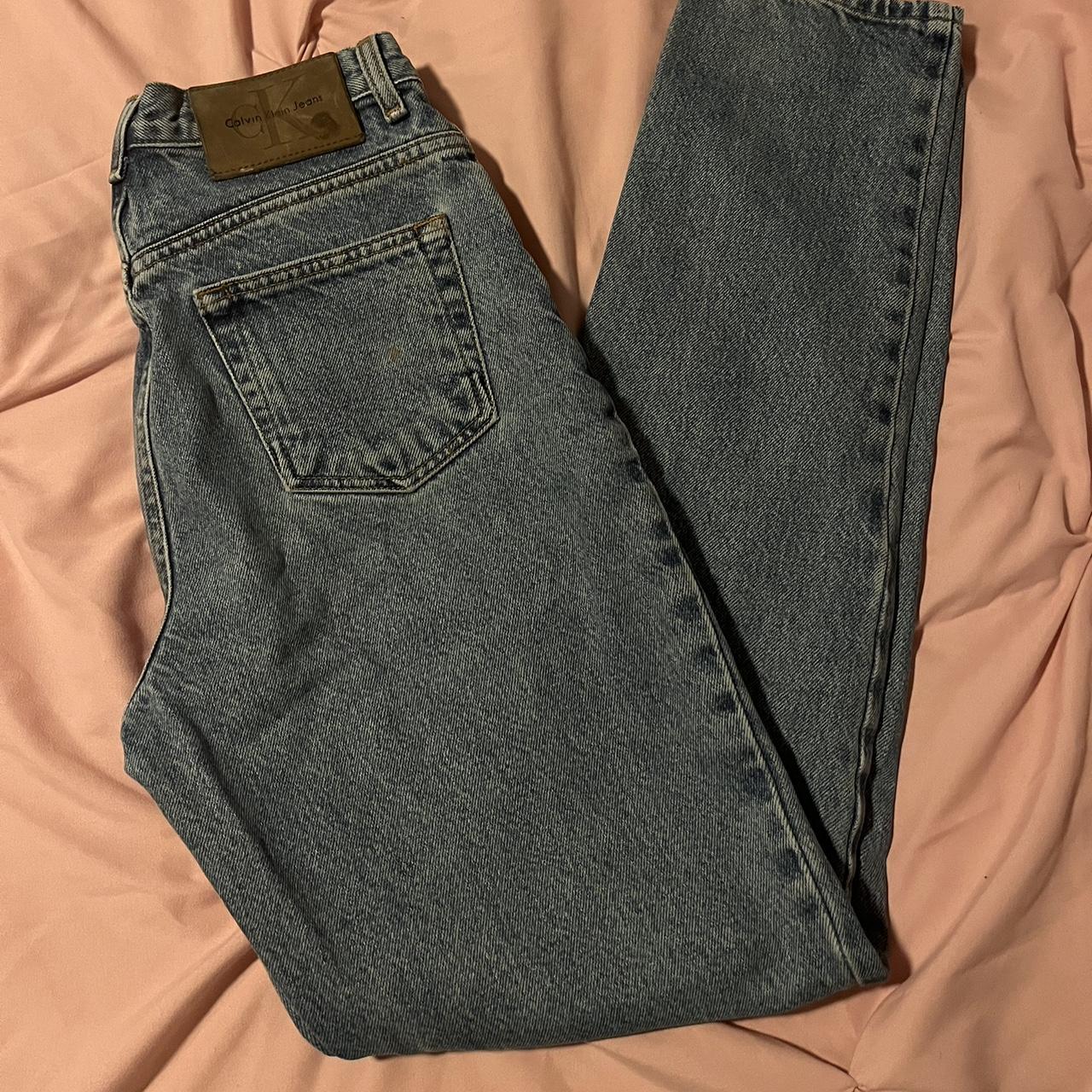 Straight pants CALVIN KLEIN JEANS Black size M International in Cotton -  37975052