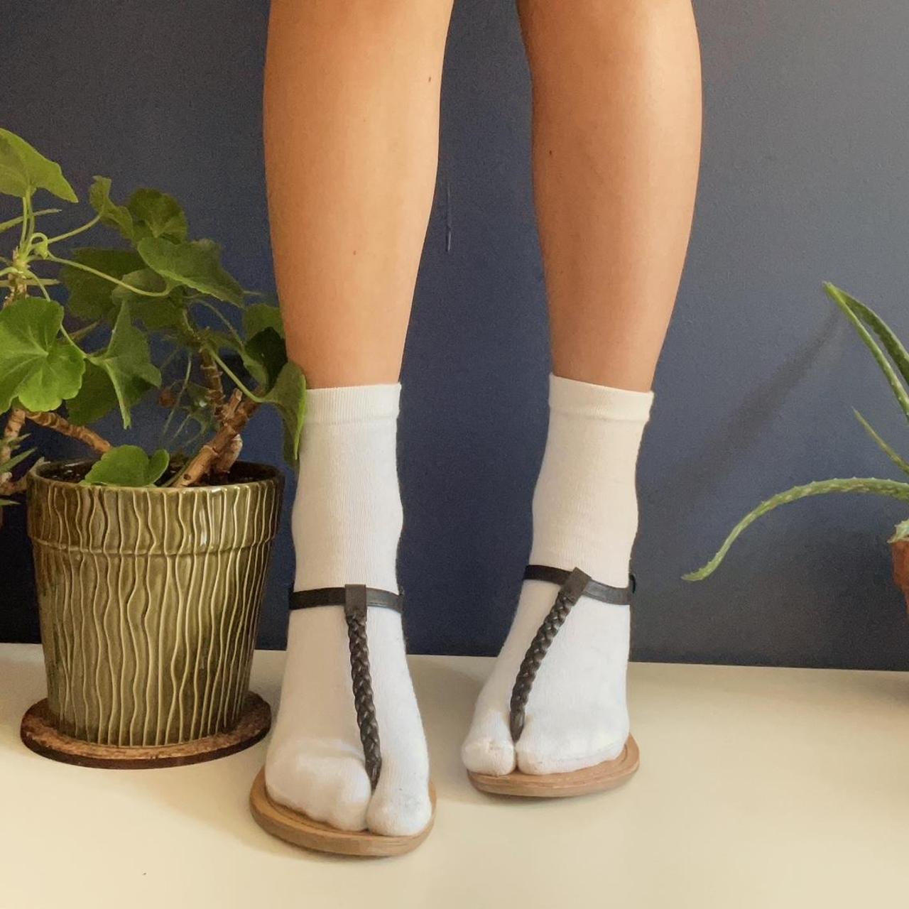 blood orange sandals