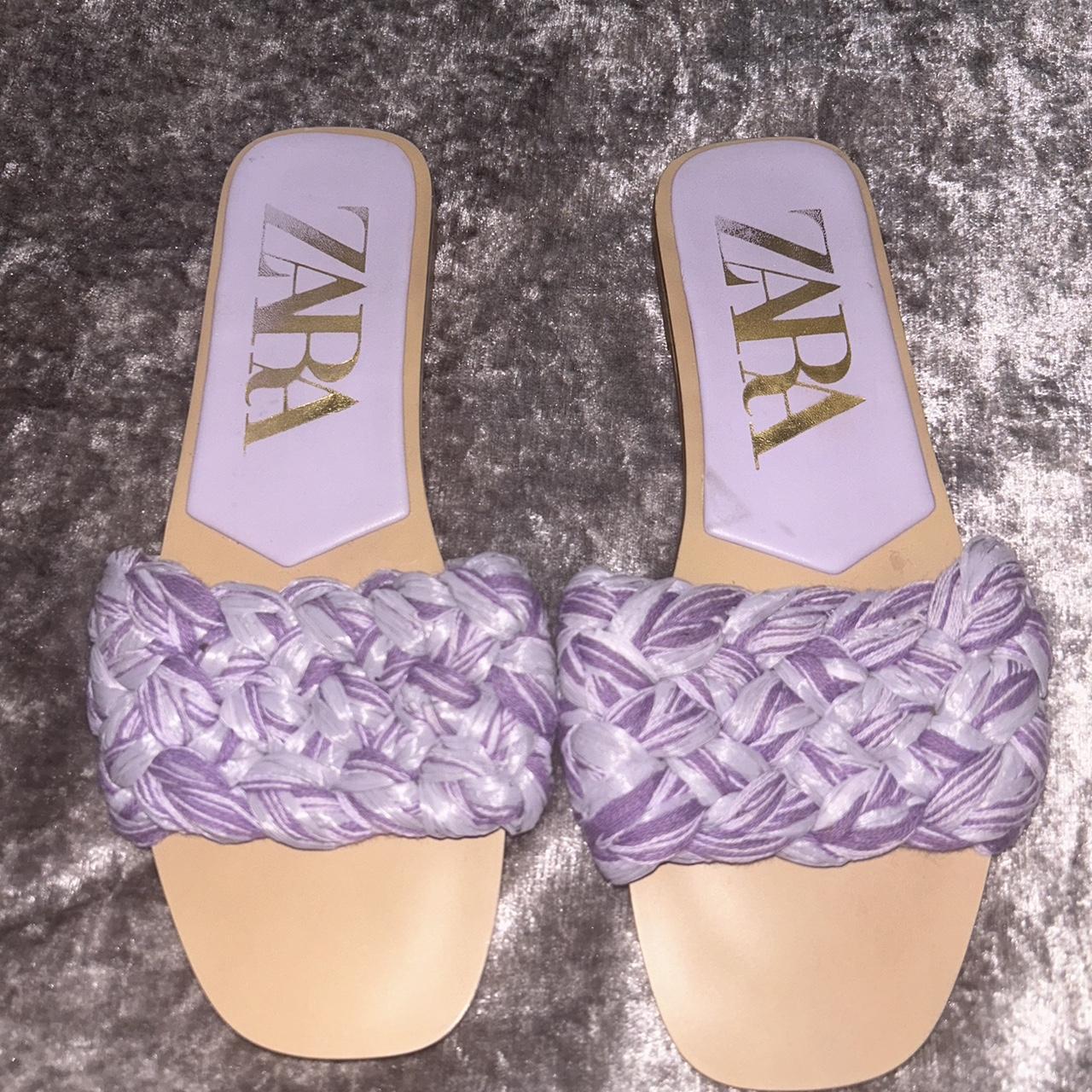 Zara uk flat cheap sandals