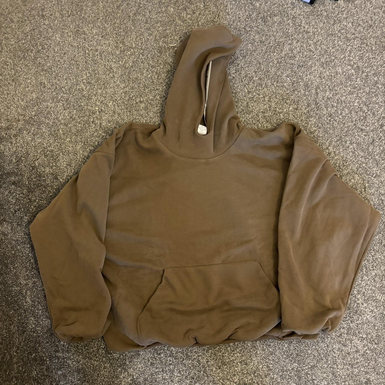 IDLT Yeezy Gap Hoodie (DUPE) - Brown - Medium ... - Depop