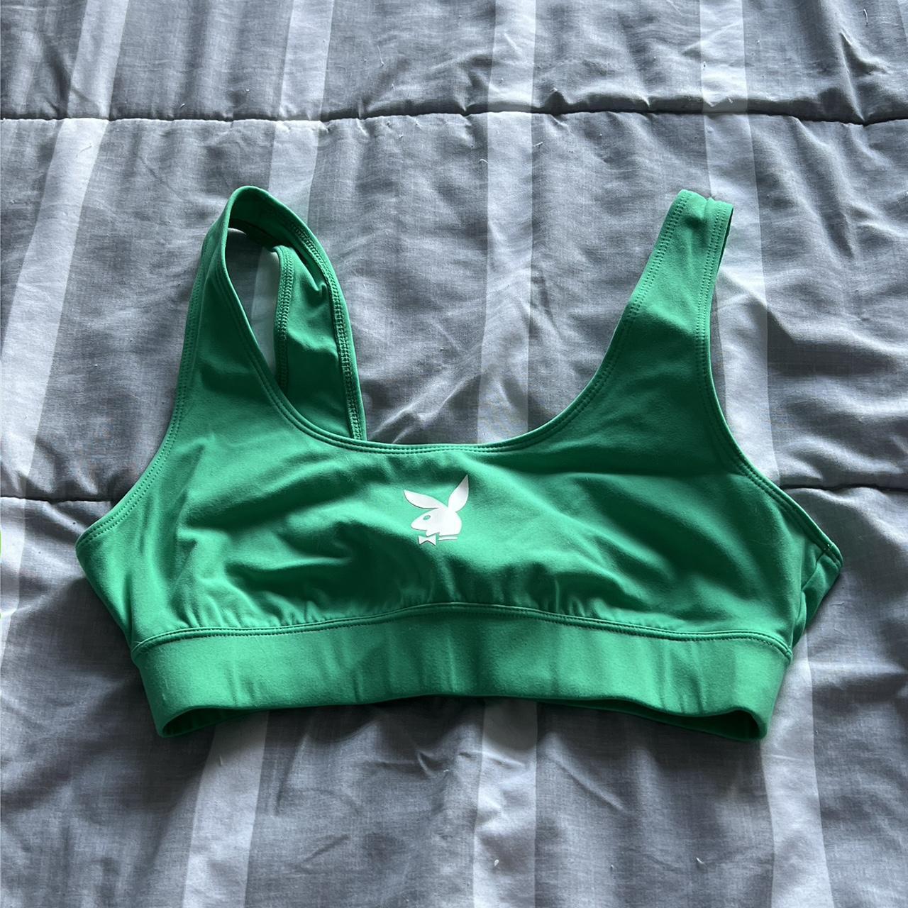 Yitty neon green sports bra - Depop