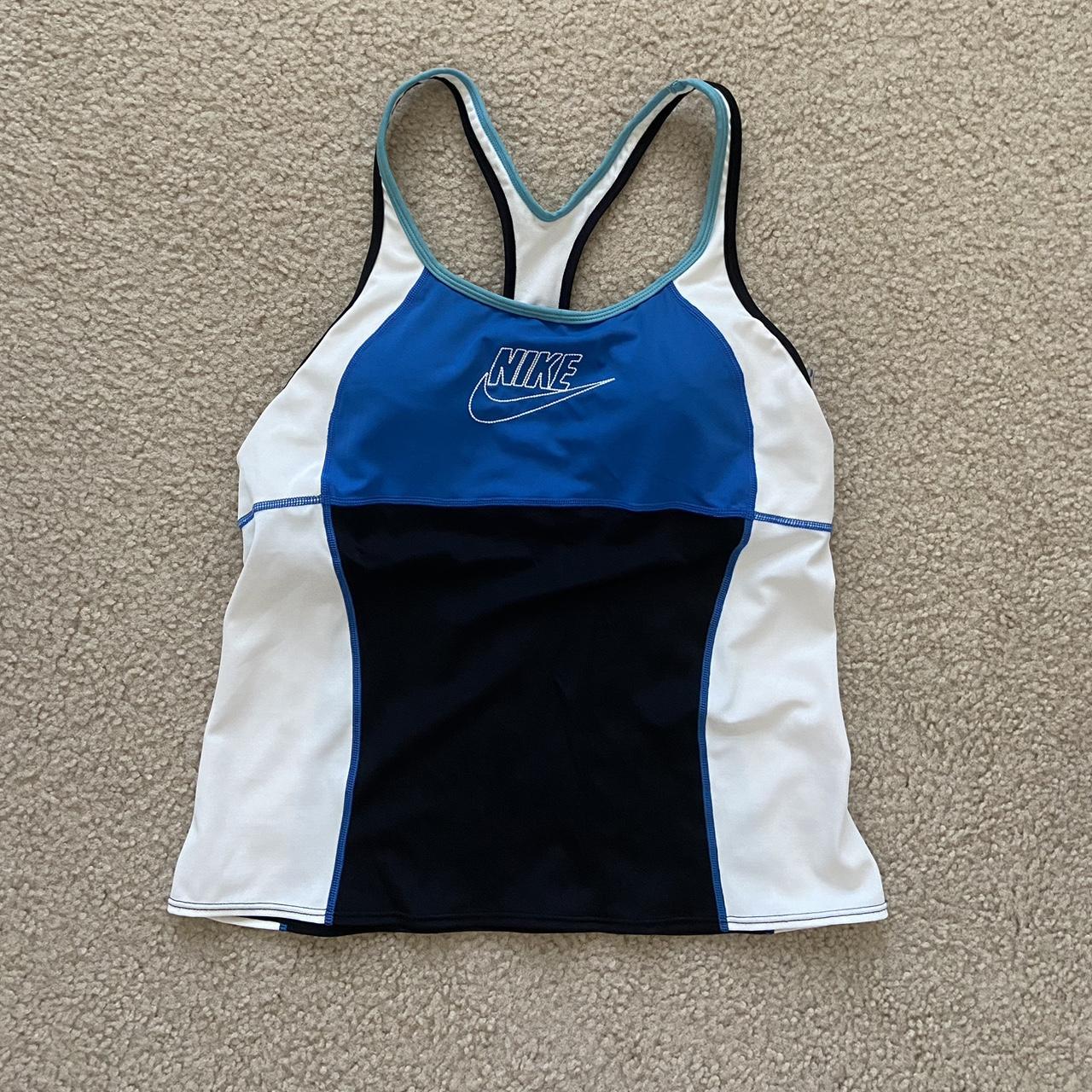 Vintage Blue Nike Swim Tank Top ⚡️Vintage, once my... - Depop