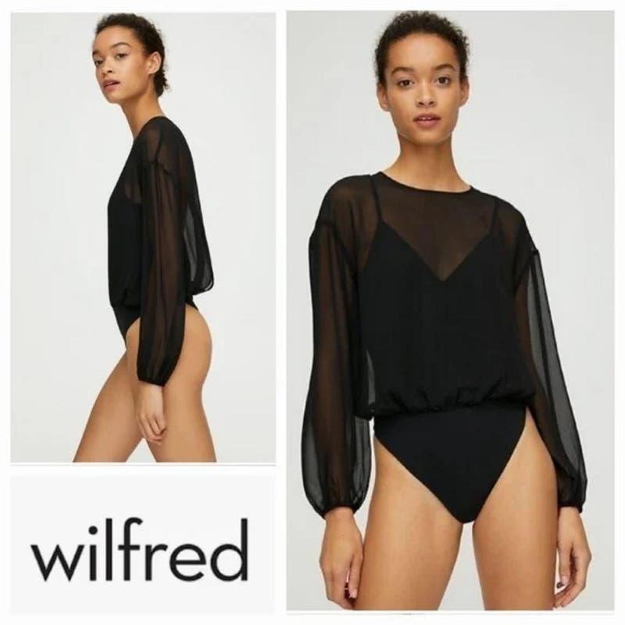 Aritzia Wilfred Talmont blouse bodysuit Great